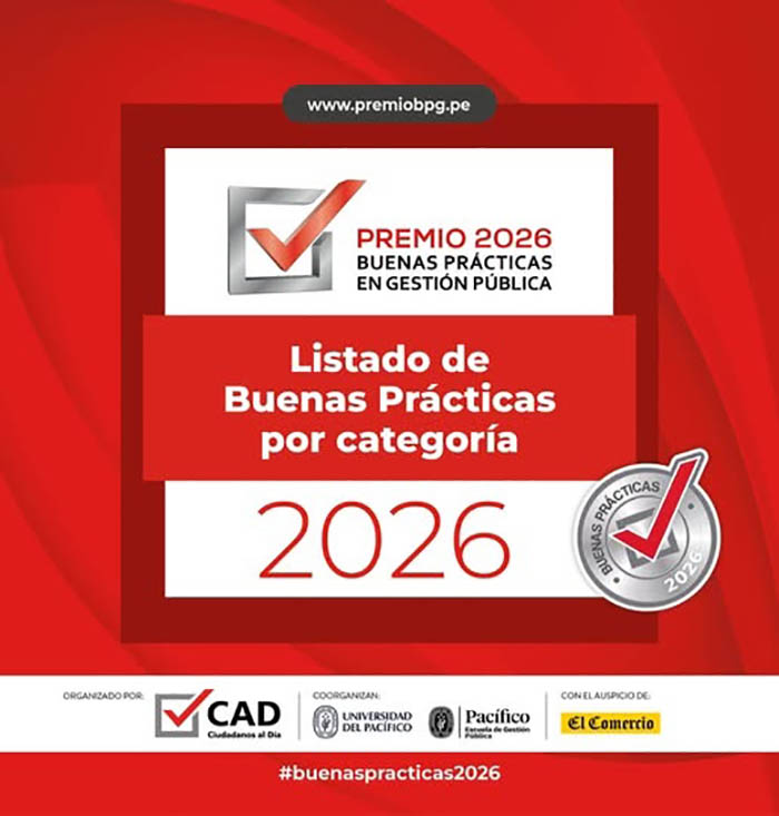 Conoce el listado de las Buenas Prácticas en Gestión Pública 2026 